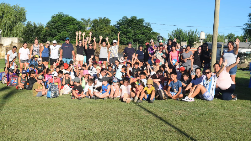 SE REALIZÒ EL CIERRE DE LA COLONIA DE VACACIONES