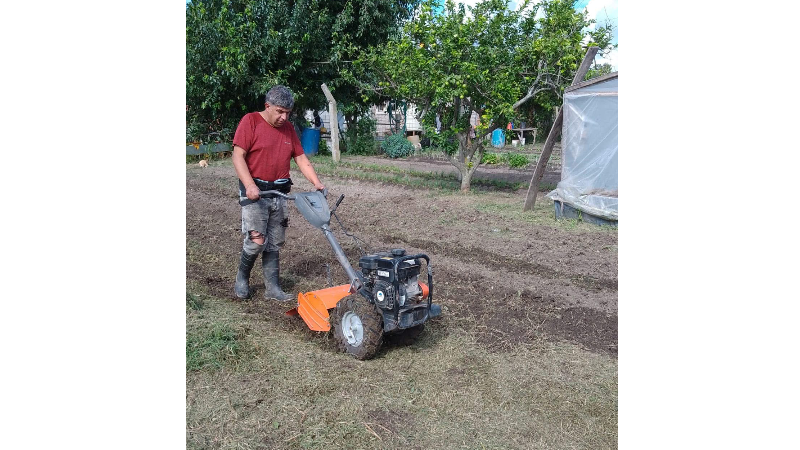 COMENZARON LOS TRABAJOS EN LA HUERTA MUNICIPAL