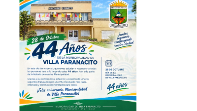 🏛️ 44 AÑOS DE HISTORIA, COMPROMISO Y SERVICIO A LA COMUNIDAD